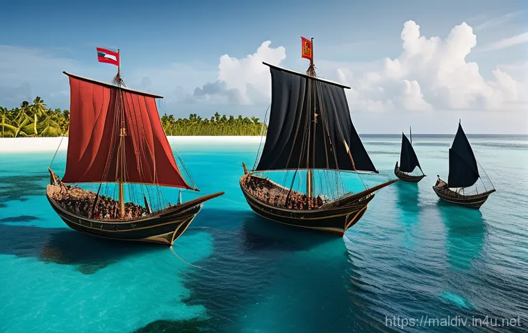 몰디브 대항해 시대 - A vibrant, high-definition scene from the game 'Great Voyage Origin' (대항해시대 오리진). A majestic, top-ti... 몰디브 대항해 시대 - A vibrant, high-definition scene from the game 'Great Voyage Origin' (대항해시대 오리진). A majestic, top-ti...