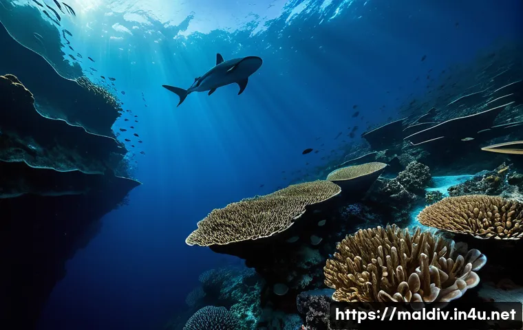 몰디브 절벽 다이빙, 눈과 마음을 사로잡을 환상적인 수중 세계 살펴보기 4 몰디브 절벽 다이빙 관련 이미지 2