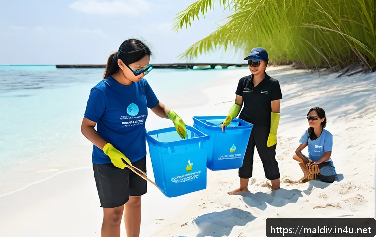 몰디브 해양 쓰레기 위기와 지속 가능한 바다를 위한 해결책 탐구 3 몰디브 해양 쓰레기 문제 관련 이미지 1